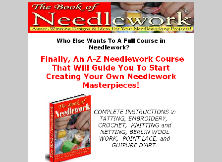 cheap The Book of Needlework