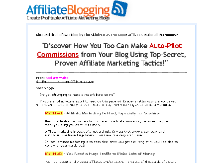 cheap Affiliate Blogging Videos with MRR