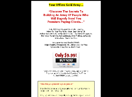 cheap Offline Gold Army