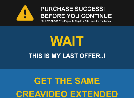 cheap CREAVIDEO - Upgrade Extended Version