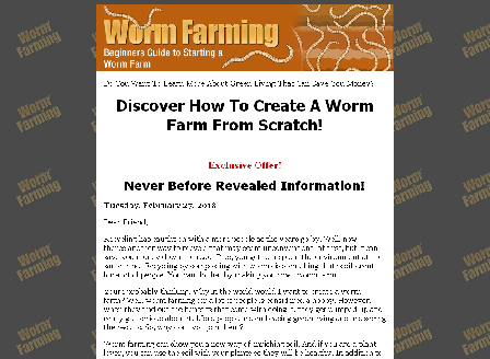 cheap Worm Farming