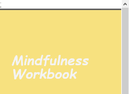 cheap Mindfulness Workbook