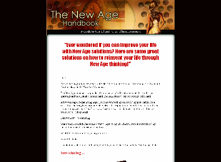 cheap The New Age Handbook