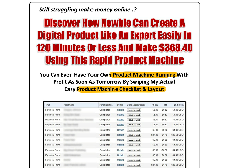 cheap Rapid Product Machine