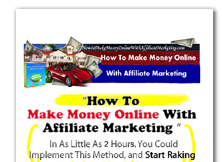 cheap How To Make Money Online With Affiliate Marketing