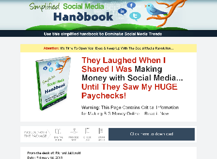 cheap Simple Social Media Handbook