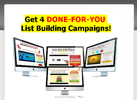 cheap Done-For-You List Building Campaigns