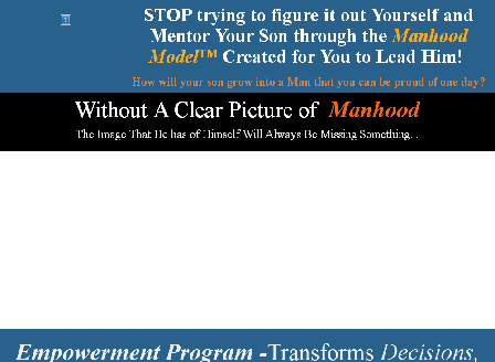 cheap Manhood Model Video Coaching Program