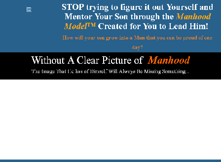 cheap Discover Your Mission As A Man Blueprint!