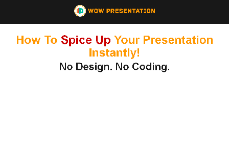 cheap WOW Presentation