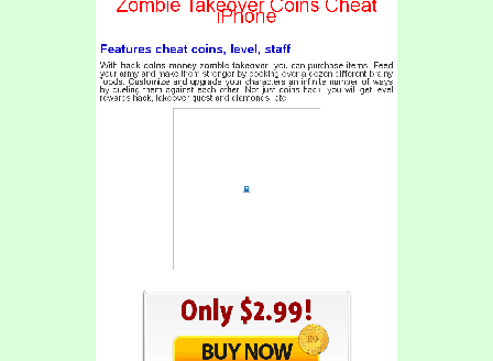 cheap Zombie Takeover Coins Cheat iPhone