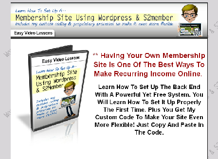 cheap Membership Setup Training With Master Resell Rights.