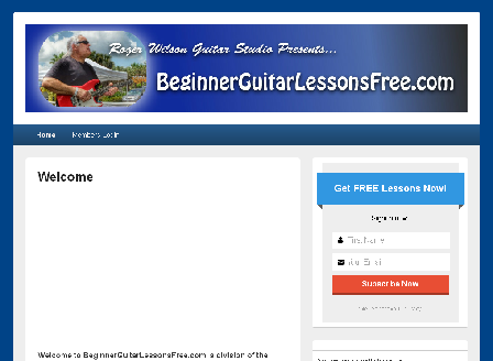 cheap Roger Wilson Beginner Guitar Lessons Membership