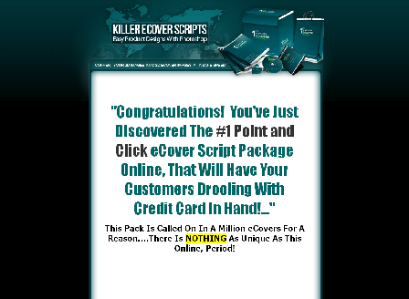 cheap Killer eCover Scripts