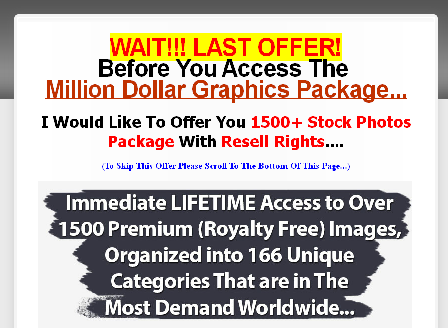 cheap MDG + OTO 1500 Stock Photos Package