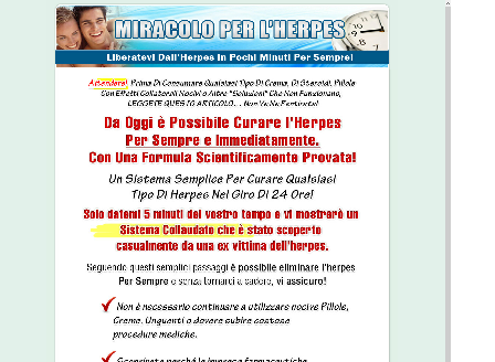 cheap Miracolo Per L´Herpes - Offerta Speciale.