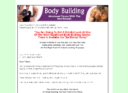 cheap Body Building Comes with Private Label Rights!