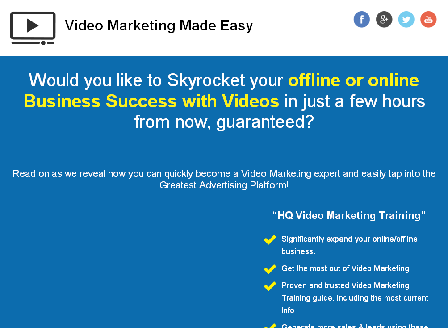 cheap Video Marketing Made Easy Guide