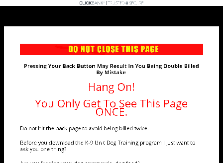 cheap K-9 Unit Dog Training Recipe Book