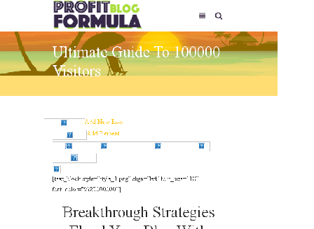 cheap Ultimate Guide To 100,000 Visitors In 2015