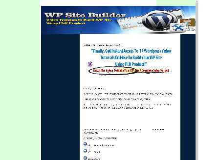 cheap WP Site Builder Comes with Master Resale Rights!