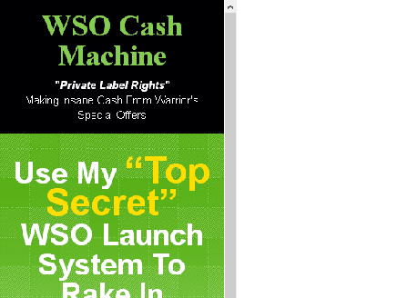 cheap WSO Cash Machine PLR
