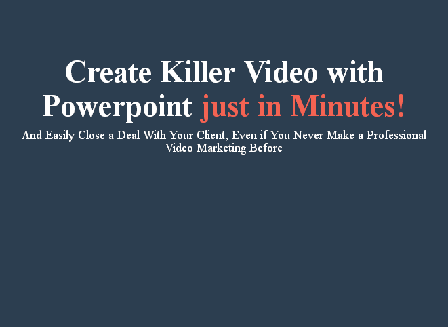 cheap CREAVIDEO V2 - Amazing Powerpoint Template
