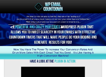 cheap WP Email Countdown