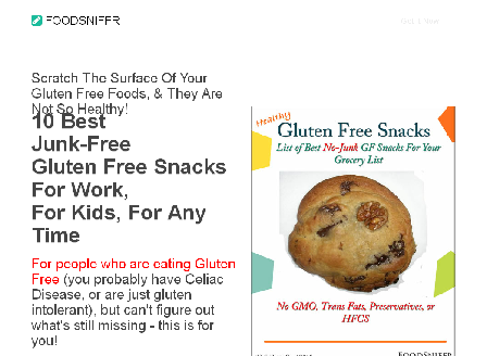 cheap Gluten Free Snacks List