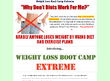 cheap Weight Loss Boot Camp Extreme