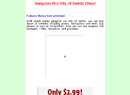 cheap Gangstar Rio City of Saints Cheat