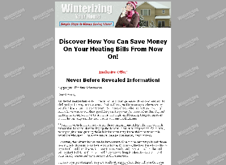 cheap Winterizing Your Home