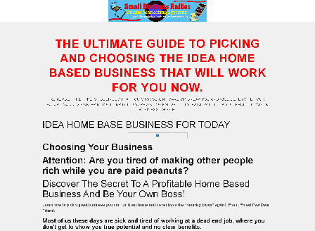 cheap Choose A Home Base Business That Work