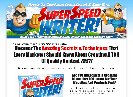 cheap Super Speed Writer