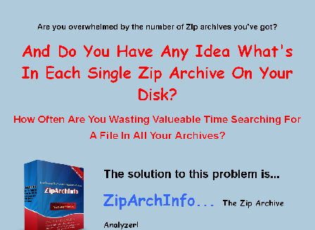 cheap ZipArchInfo - The Zip Archive Analyzer