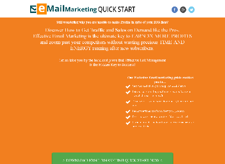 cheap Email Marketing Quick Start