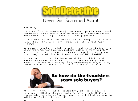 cheap Solo Detective Solodex