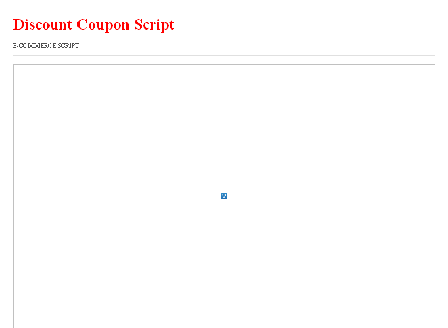 cheap Discount Coupon Script E-COMMERCE SCRIPT