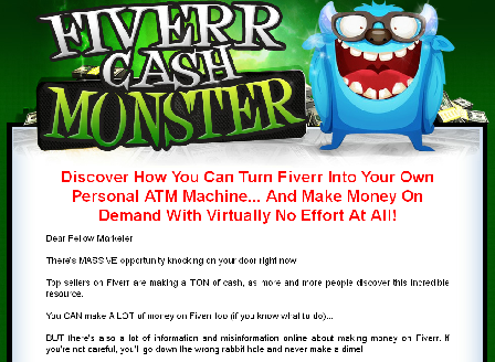 cheap Fiverr Cash Monster