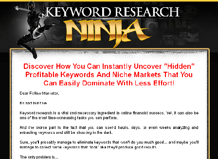 cheap Keyword Research Ninja