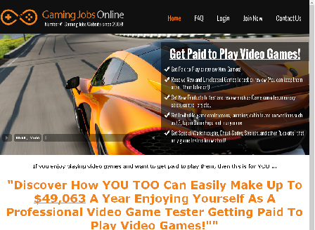 cheap Get Paid to Play Video Games! GamingJobsOnline.com