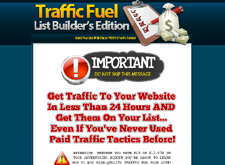cheap Traffic Fuel - List Builder