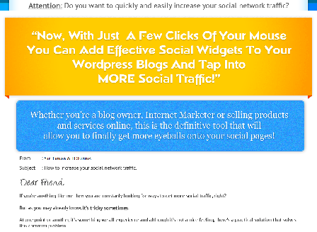 cheap WP Social Widget with MRR By Sir Timan