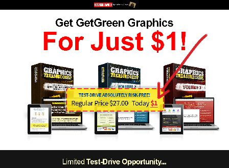 cheap GetGreen Graphics - $1 Trial