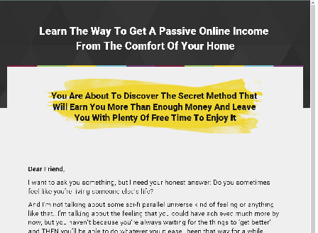 cheap Home Income Generation