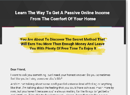 cheap Home Income Generation 30% Off