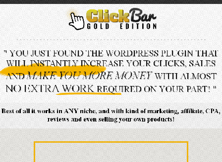 cheap ClickBar Gold Edition