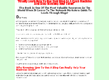 cheap Blogging Bounty Comes with Master Resale Rights