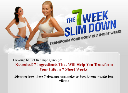 cheap The 7 Week Slim Down Revealed!