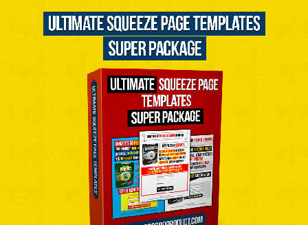 cheap ULTIMATE Squeeze Page Templates Super Package!